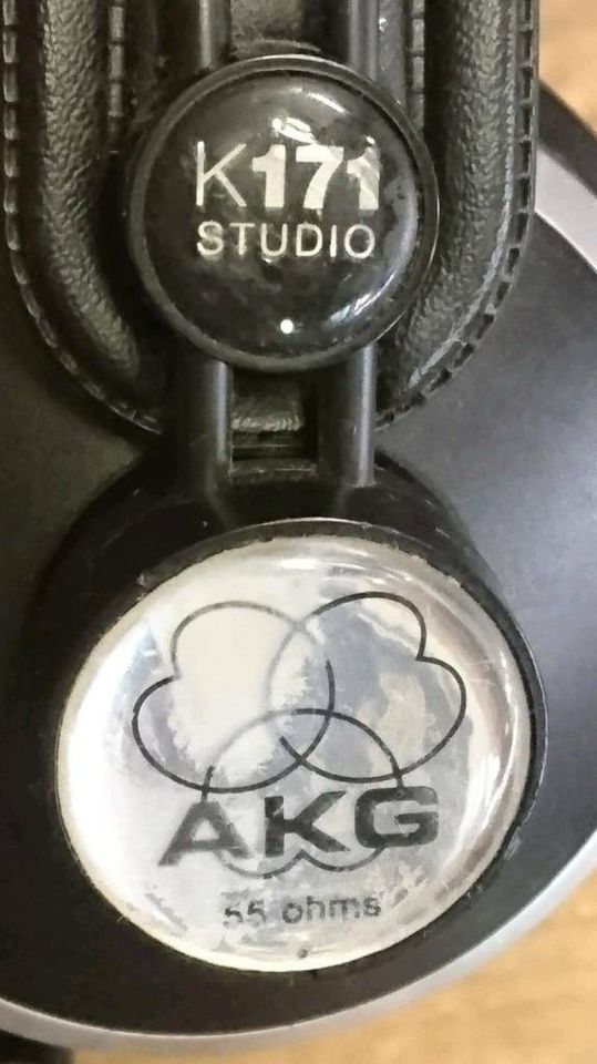 AKG K171 Studio Kopfhörer, Kabel mit 3,5 mm Klinkestecker