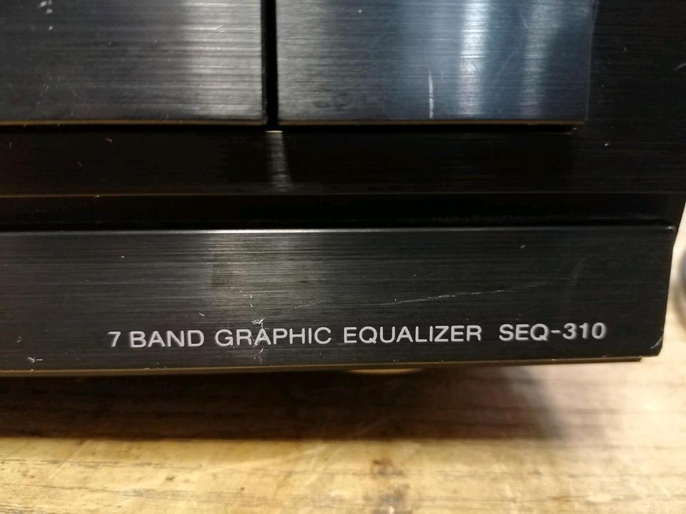 SONY SEQ-310,Graphic Equalizer, guter Zustand!!