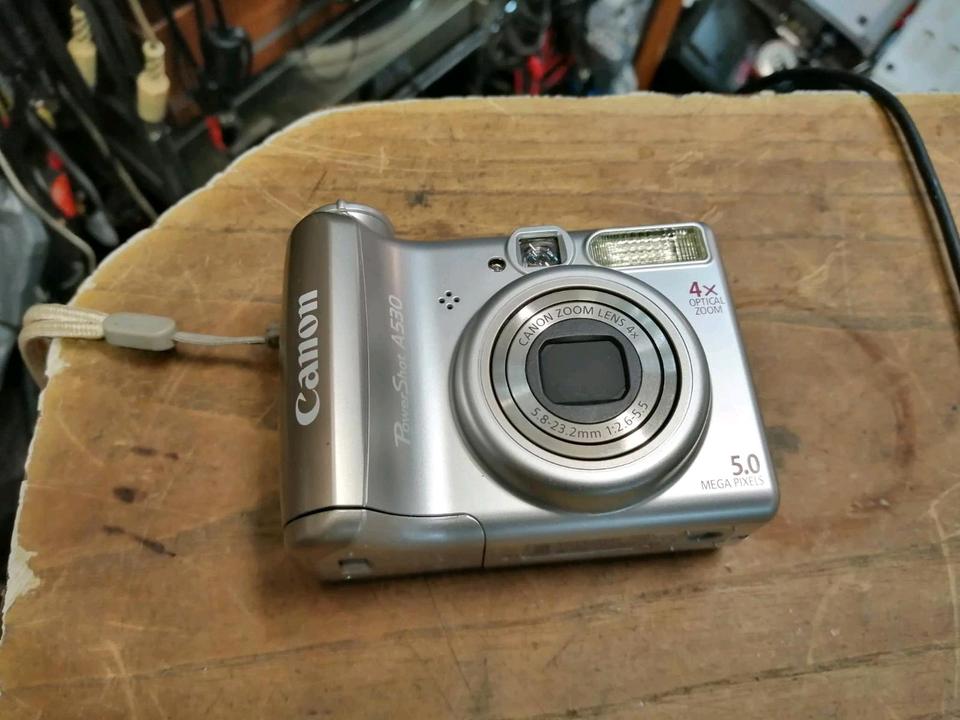 CANON PowerShot A530, Digital-Kamera und 1 Speicherkarte!!