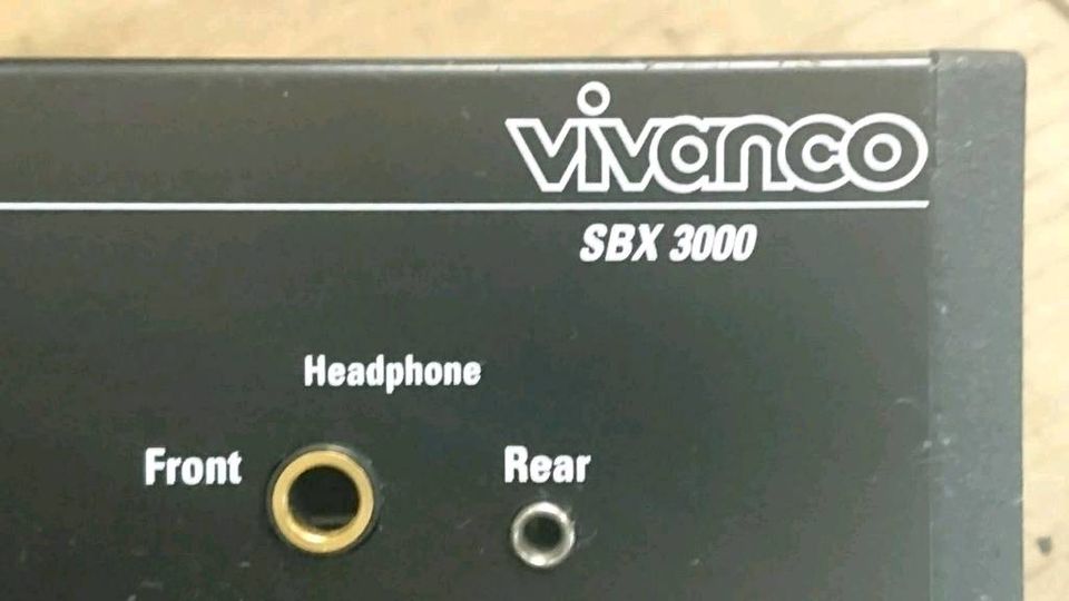 VIVANCO SR3000S, Surround Kopfhörer + SBX3000