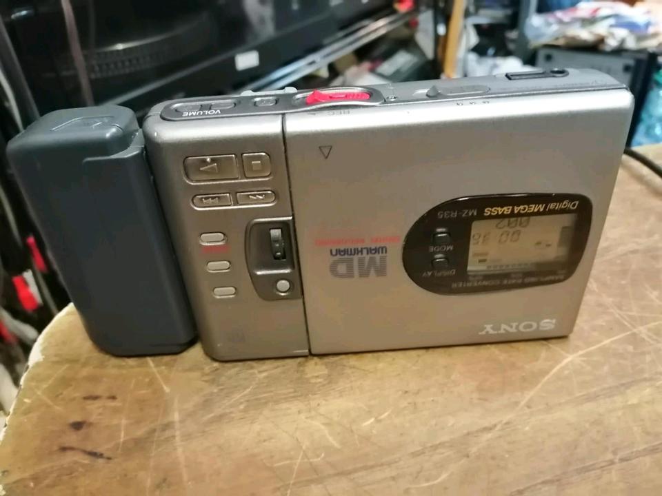 SONY MZ-R35, Minidisc-Recorder!!!