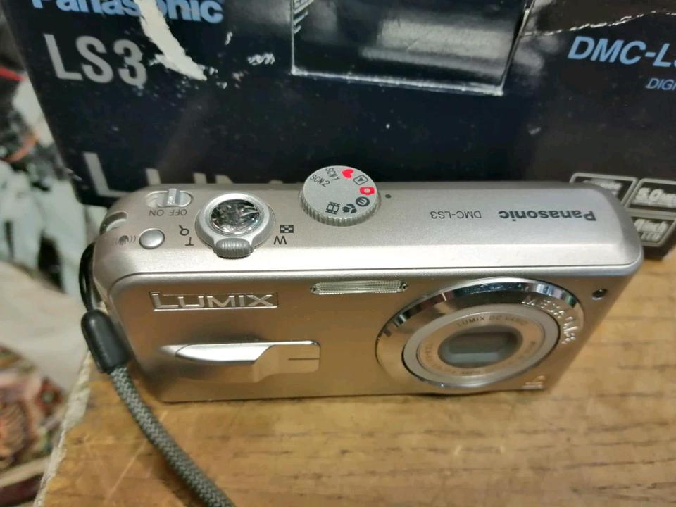 PANASONIC LUMIX DMC-LS3, Digital-Kamera mit Zubehör!!!