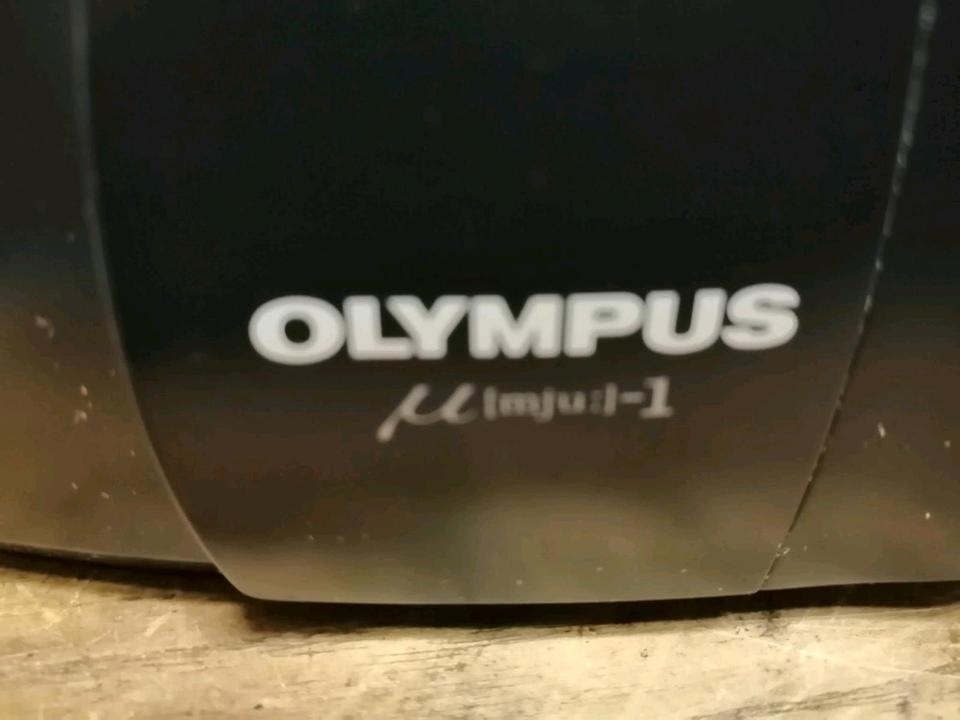 OLYMPUS MJU-1, Analog-Kamera und eine kleine Tasche!!