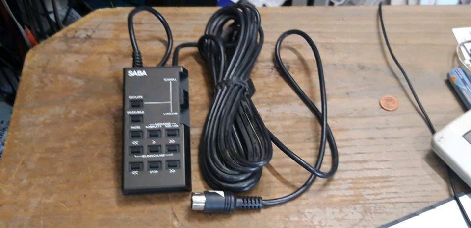 SABA VCR Remote Control Unit/Fernbedienung für VHS Videorecorder