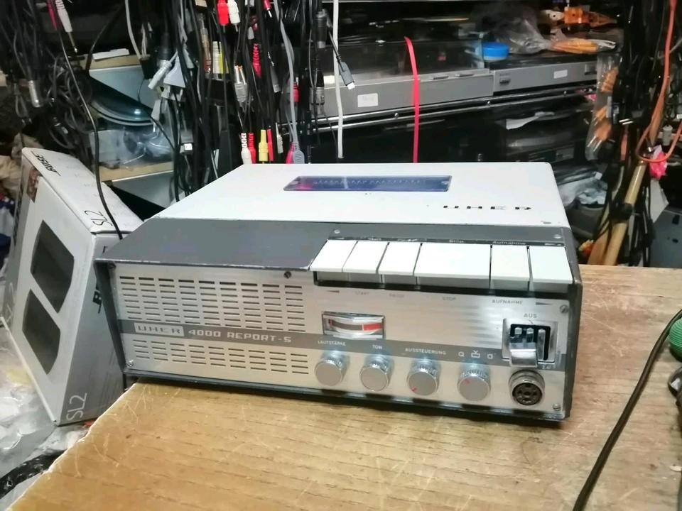 UHER 4000 Report-S, kleines Tonbandgerät!!
