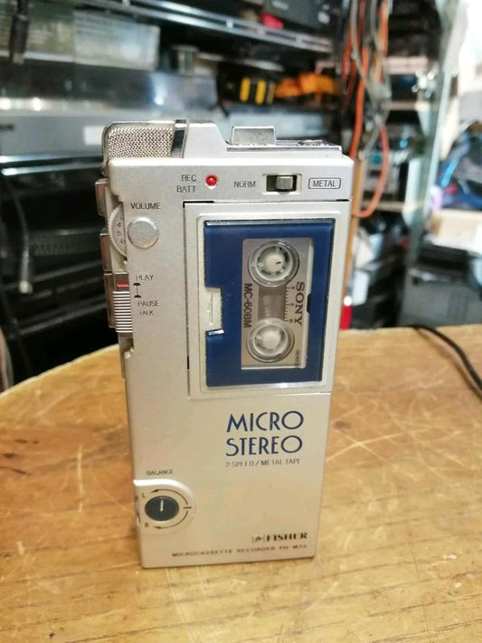 FISHER PH-M25 Micro Cassetten-Recorder, DEFEKT!!!