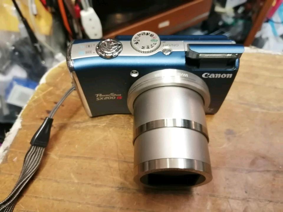CANON POWERSHOT SX200IS, Digital-Kamera mit Zubehör!!!