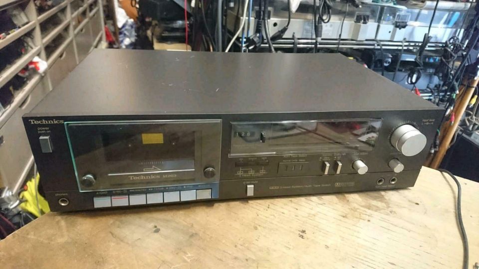 TECHNICS RS-M263; 3-Kopf-Cassettenrecorder; toll!