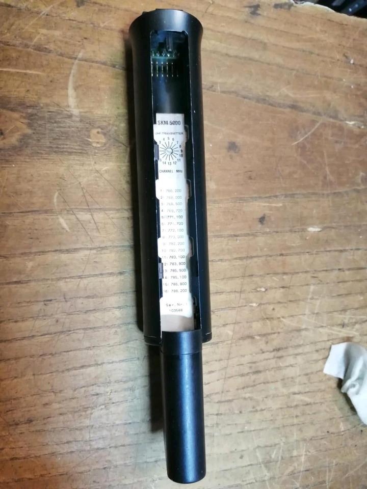 SENNHEISER SKM 5000, Handsender, Body