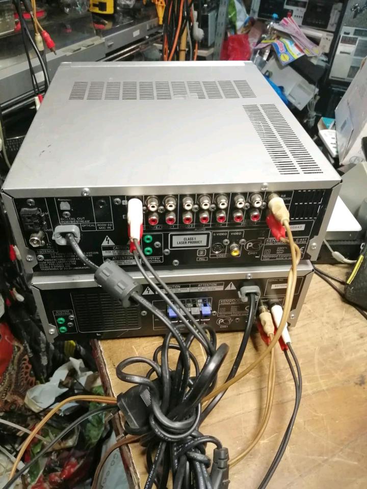 KENWOOD M-AX7 Amplifier, C-AX7 DVD/Tuner/Preamplifier!!!