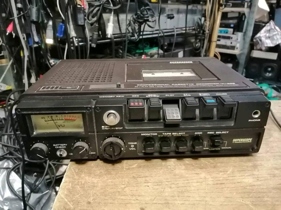 SUPERSCOPE by MARANTZ C-205 Cassetten-Recorder!