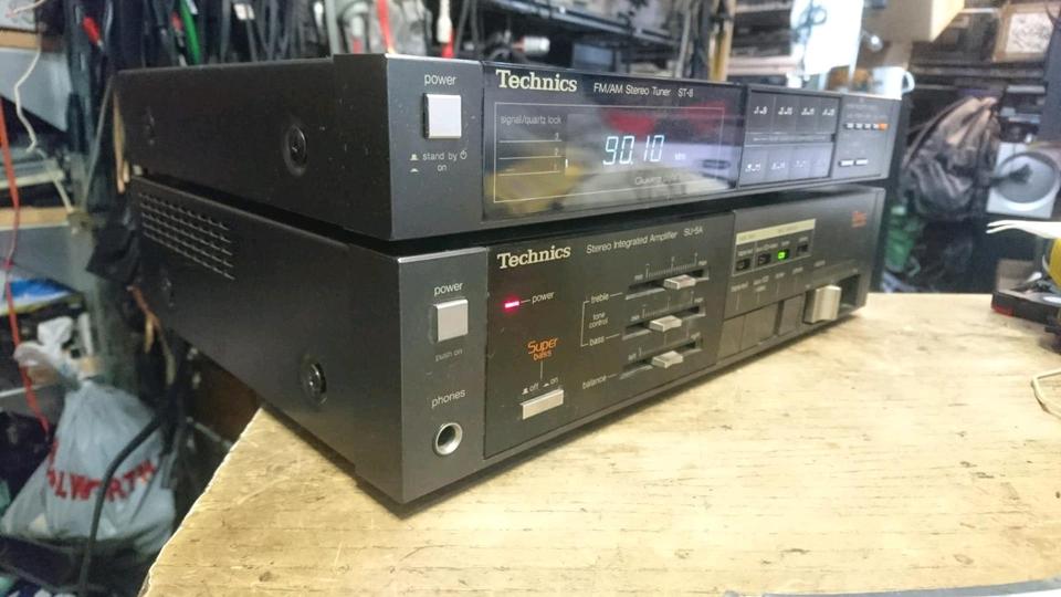 TECHNICS SF-8 Tuner + SU-5A Amplifier, guter Zustand!!