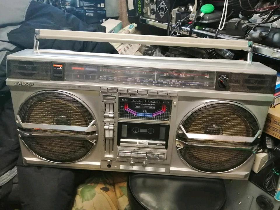 SHARP GF-9000H, Stereo Radio-Cassetten-Recorder/Ghettoblaster!!!