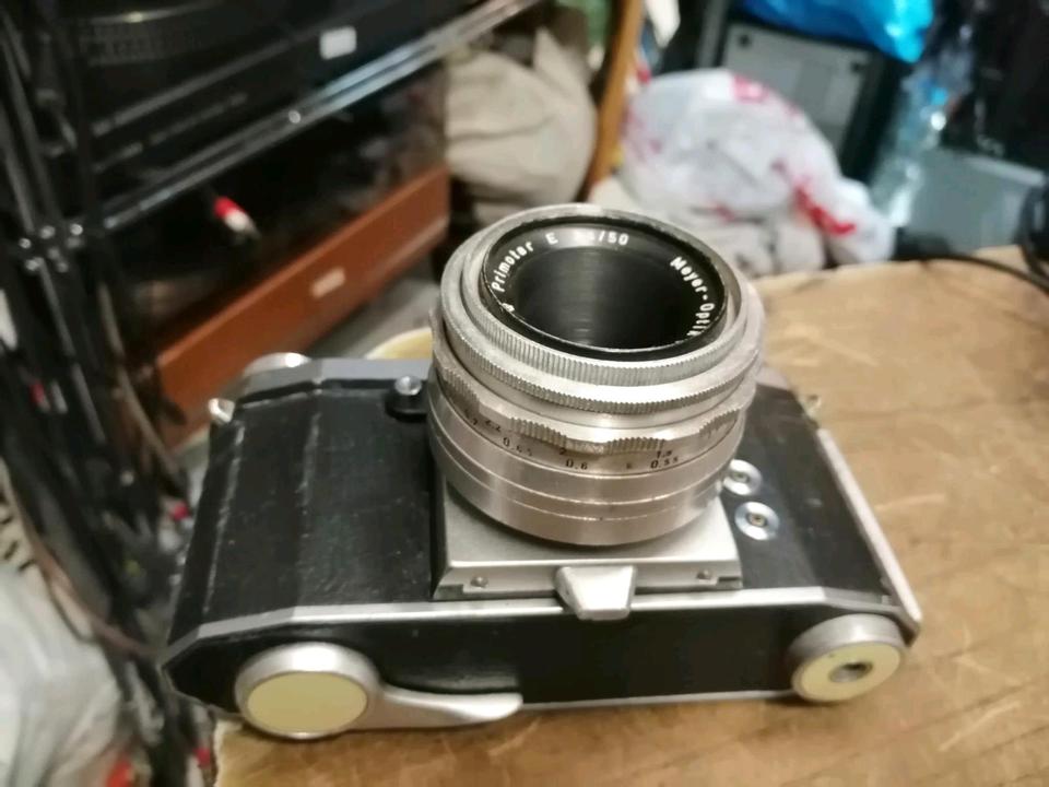 PRAKTICA IV M, Analog-Kamera mit Objektiv MEYER-OPTIK GÖRLITZ!!