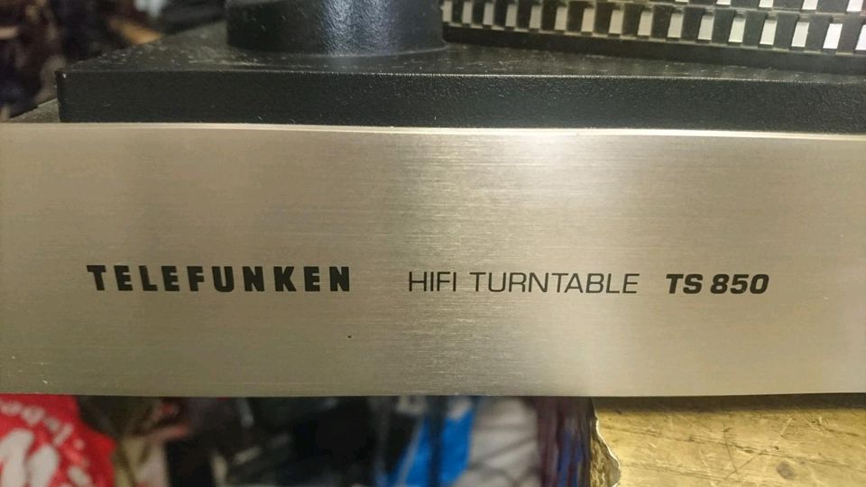 TELEFUNKEN TS850, Plattenspieler mit Nadelsystem TM500