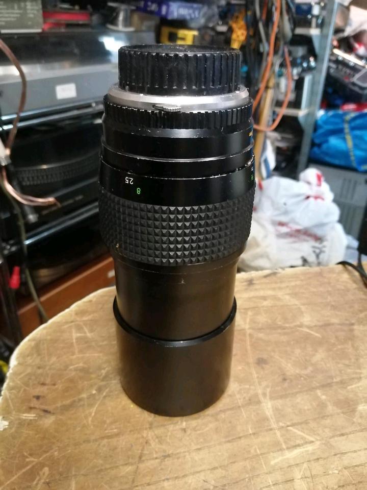 MINOLTA Tele Rokkor-QF 200 mm, Objektiv für MINOLTA MD Bajonett!!