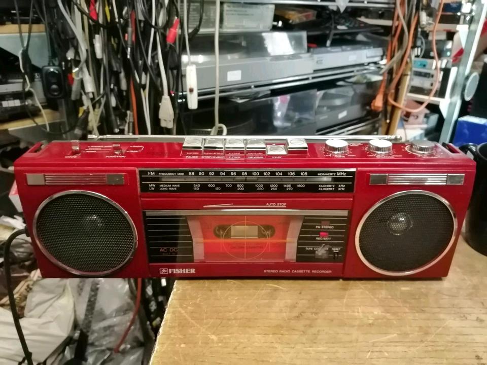 FISHER PH835L, Stereo Radio-Cassetten-Recorder!!