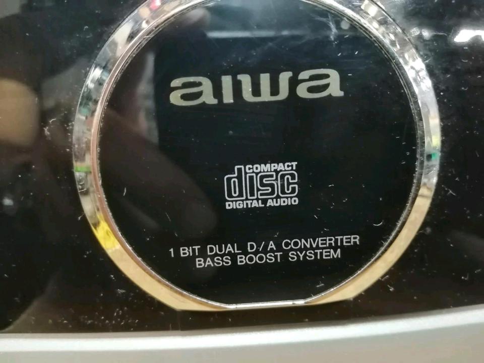 AIWA CSD-SL20 Radio-Cassetten-Recorder mit CD, guter Zustand!!
