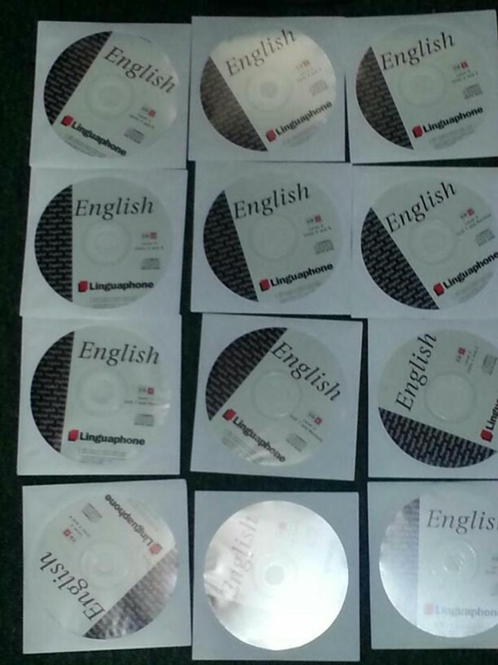 LINGUAPHONE English Course, Cassetten-Player, Cassetten, CD's!