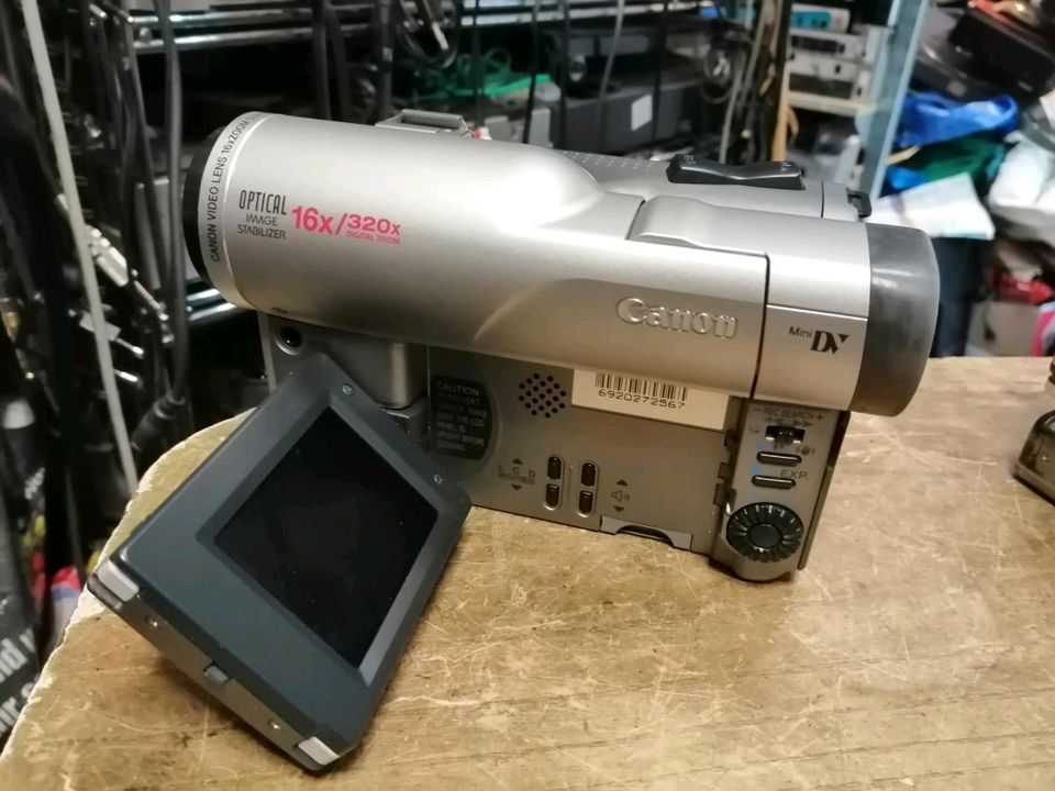 CANON DM-MV200E, MiniDV-Videocamera mit Zubehör, guter Zustand!!!