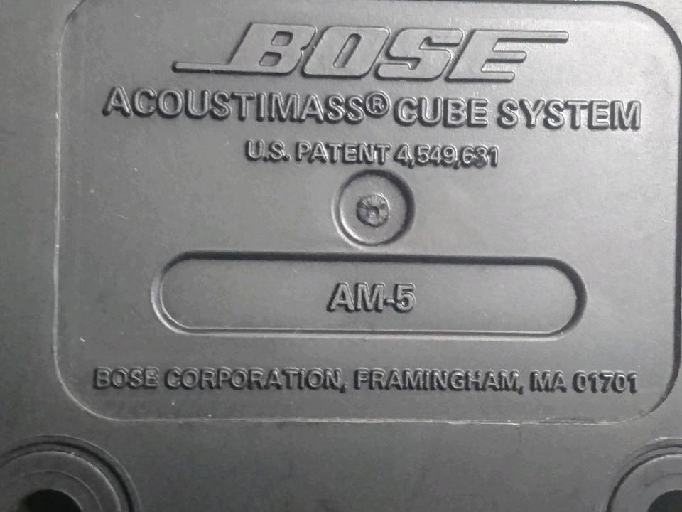 BOSE AM-5 Acoustimass Cube System, 2 Boxen, guter Zustand!!