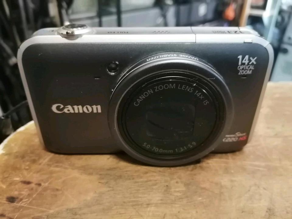 CANON PowerShot SX220 HS, Digital-Kamera mit Zubehör!!