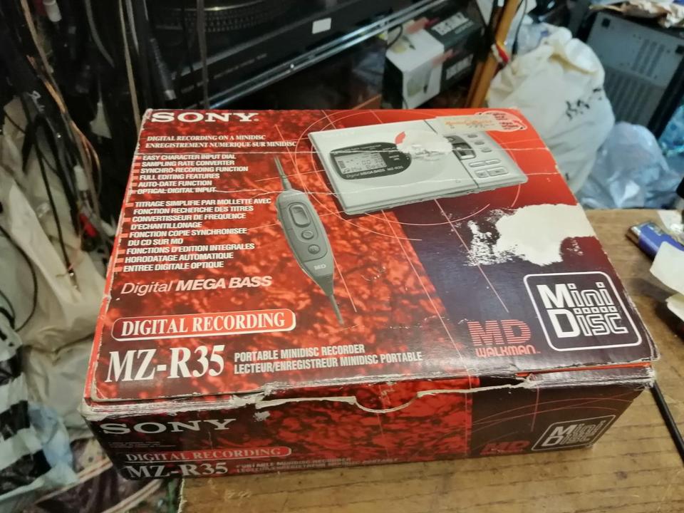 SONY MZ-R35 portable Minidisc-Recorder mit Zubehör!!!