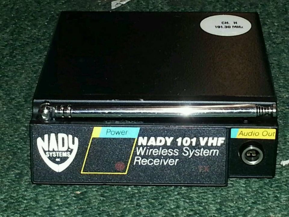 NADY 101 VHF, 2 Stück, wireless System Receiver, nicht getestet!