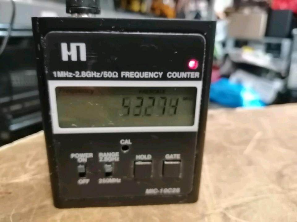 H1 Mic-10C 28, Frequency Counter, 50 Ohm, OHNE Adapter!!!