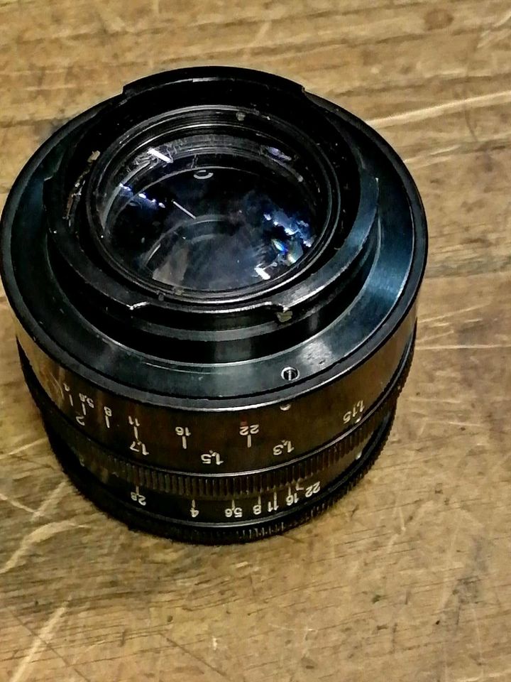 CARL ZEISS JENA Biostar 1:2 f=5.8 cm, Objektiv!!!