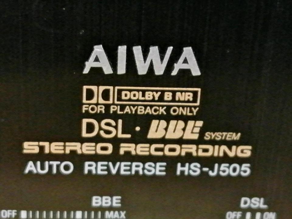 AIWA HS-J505, Walkman mit Batterie-Fach, DEFEKT!!!