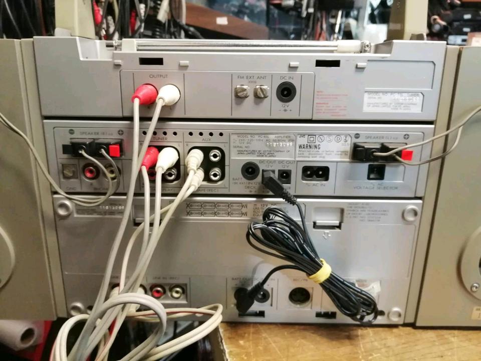 JVC PC-A5L, Radio-Cassetten-Recorder/Ghettoblaster, DEFEKT!!!