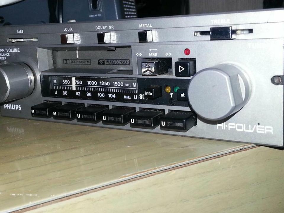 PHILIPS 22 AC 805/22 FTZ; Auto-Radio/Cassette, NICHT GETESTET!