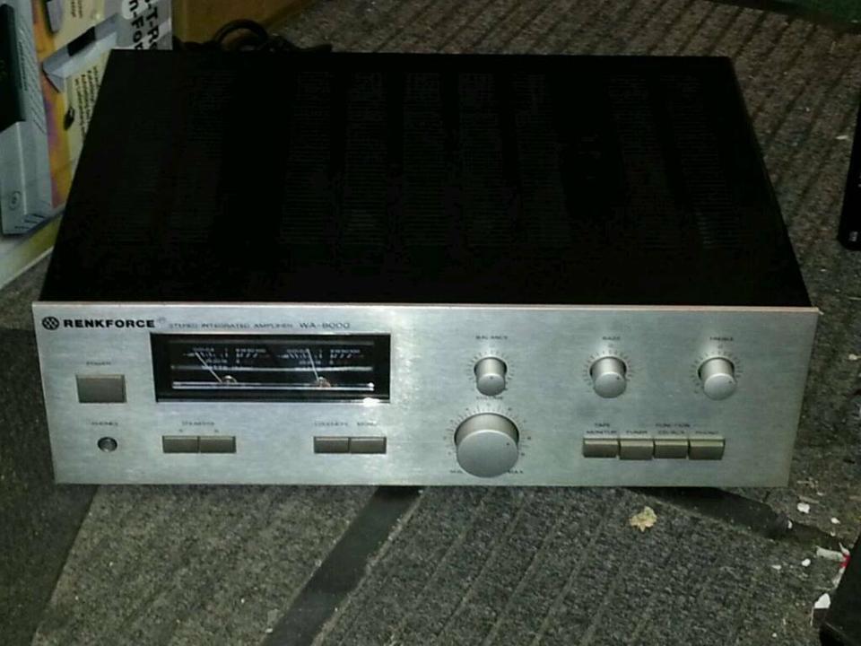 RENKFORCE WA-8000; Integrated Amplifier, etwas DEFEKT!!