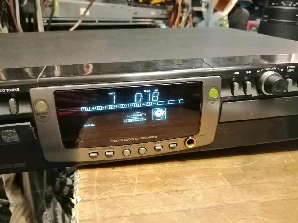 PHILIPS CDR775, Doppel-CD-Player/CD-Recorder, guter Zustand!!!