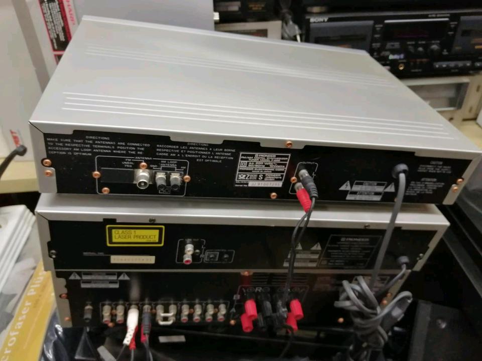PIONEER Amplifier A-445, Tuner F-656 und CD-Player PD-4300!