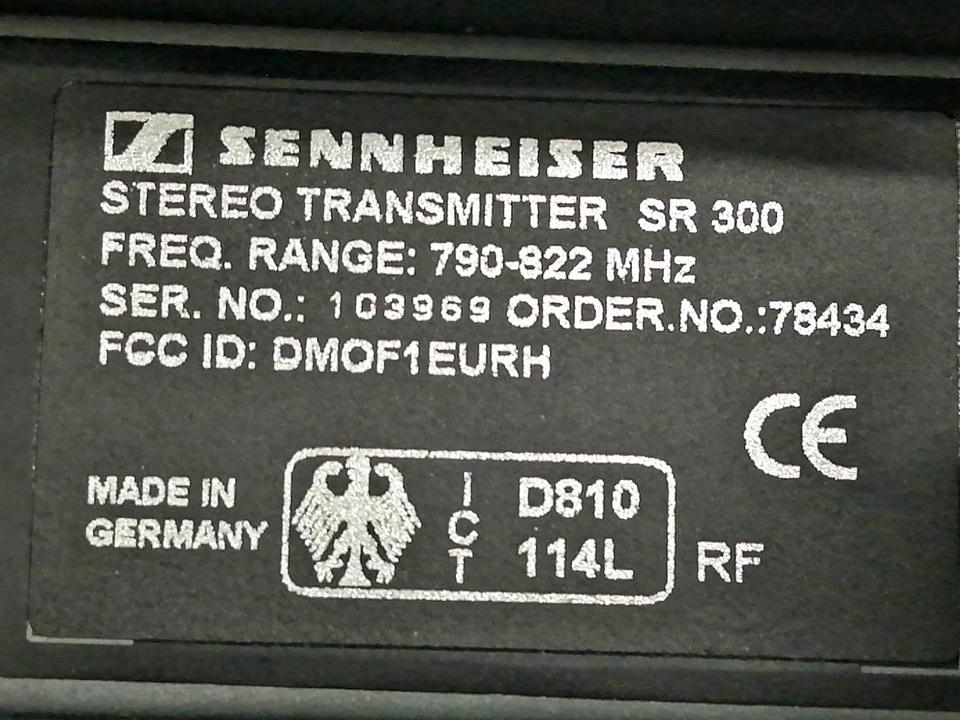 SENNHEISER eW100 IEM, Stereo Transmitter OHNE Mikrofon!!!