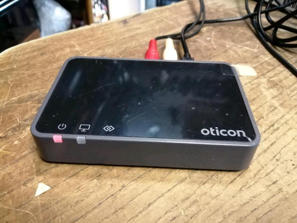 OTICON TV Adapter 3.0 - TVA3 mit 3 Kabel!!!
