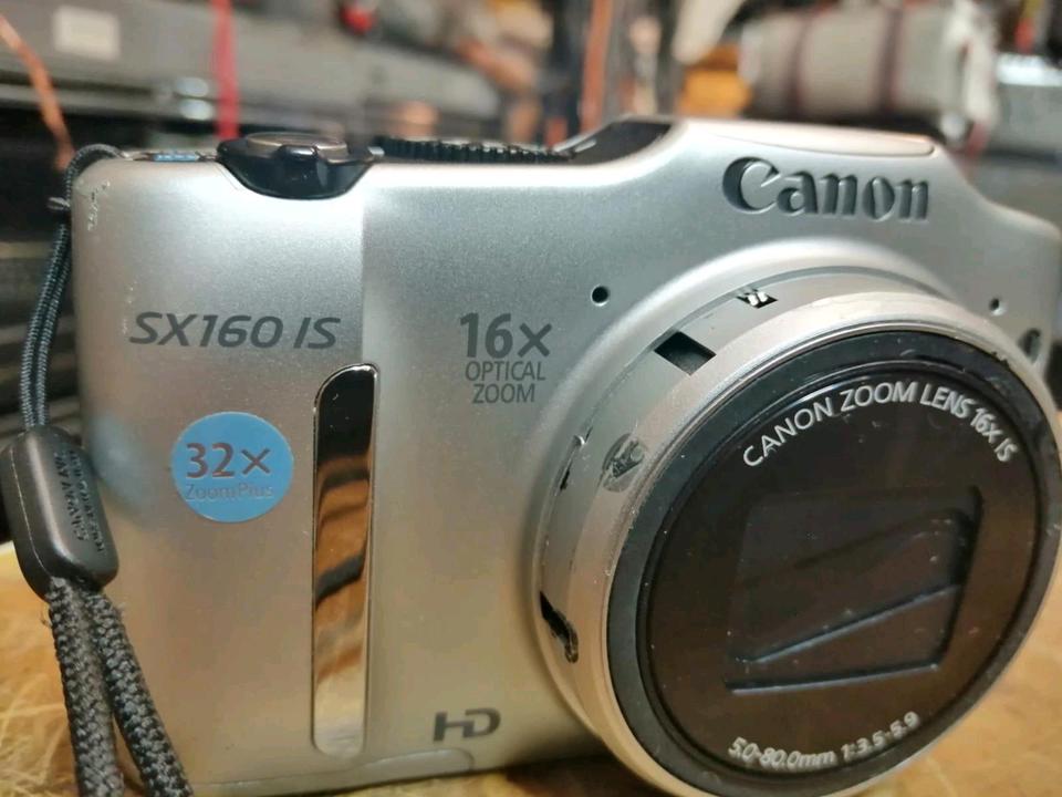 CANON SX160 IS, Digital-Kamera OHNE Speicherkarte!!