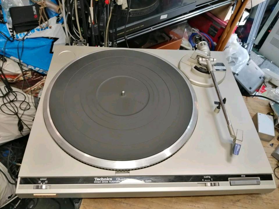 TECHNICS SL-Q200, Plattenspieler OHNE Nadel!!