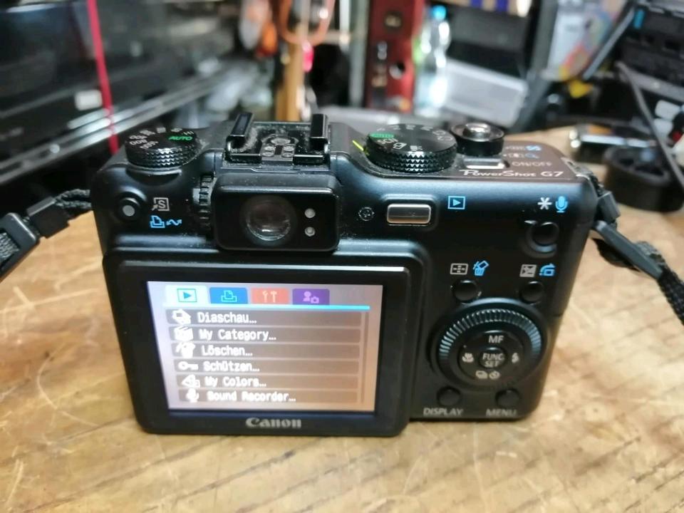 CANON PowerShot G7, Digital-Kamera, DEFEKT!!