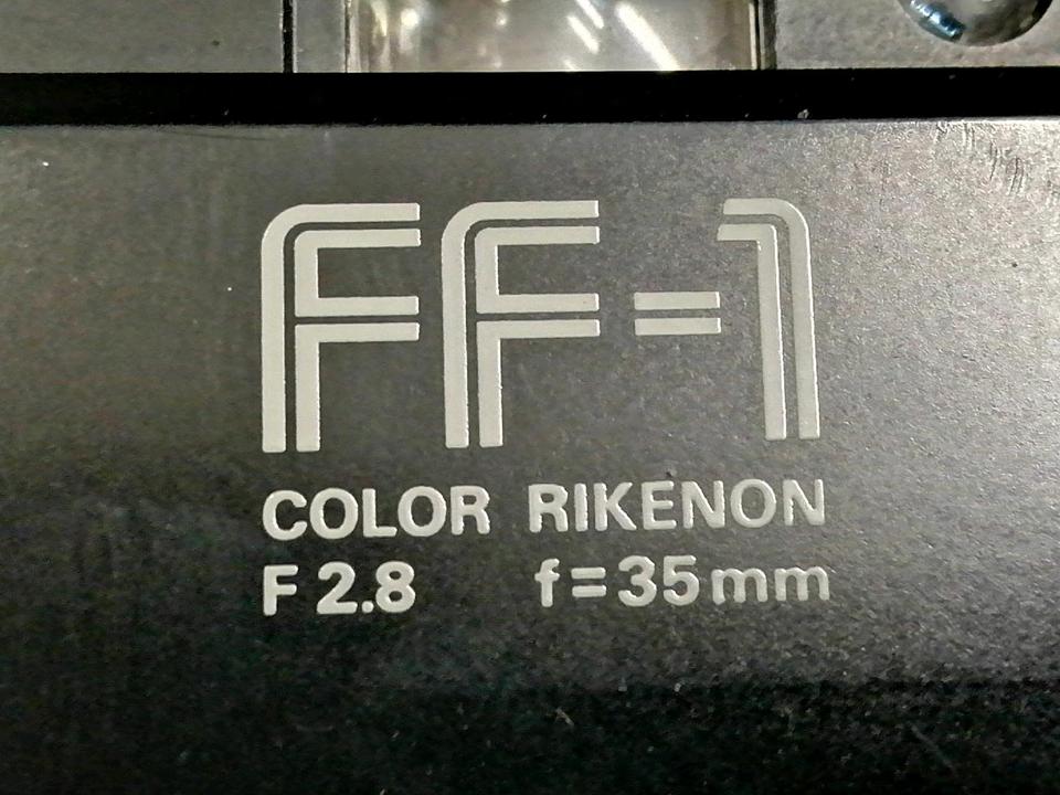 RICOH FF-1 Color Rikenon, Analog-Kamera mit 2 NEUEN Batterien!!