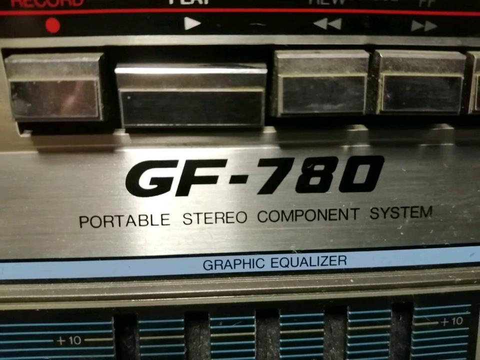 SHARP GF-780, Portable Stereo Component System, guter Zustand!!