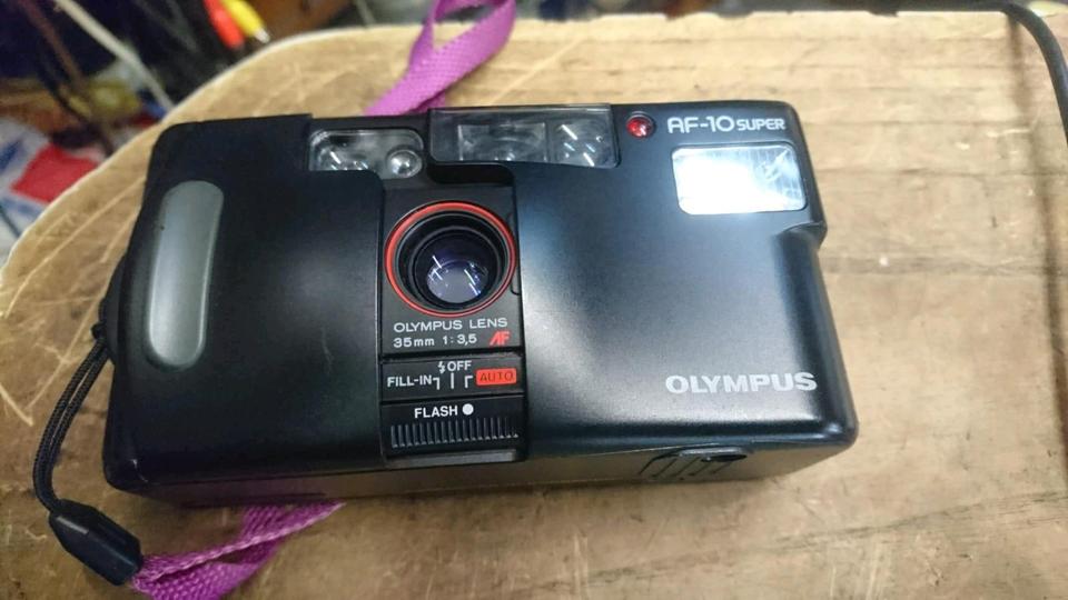 OLYMPUS AF-10 SUPER, Analog-Kamera!