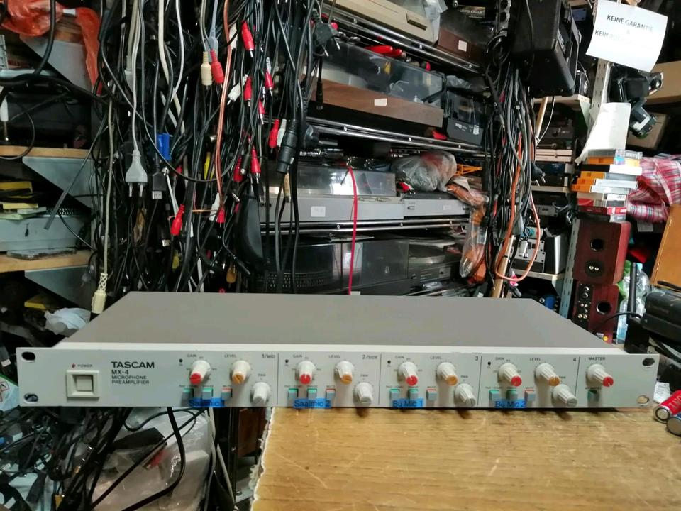 TASCAM MX-4, Microphone Preamplifier, guter Zustand!!