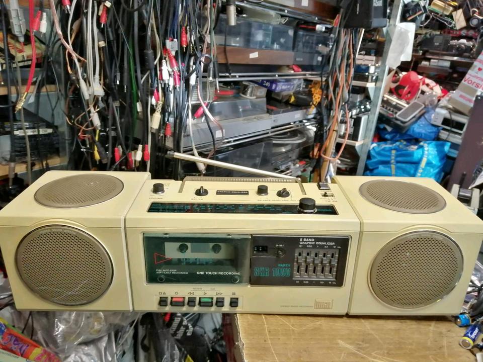 RFT SKR 1000 Party, Radio-Cassetten-Recorder, etwas DEFEKT!!!