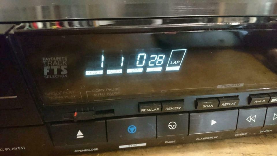 PHILIPS CD 650/00R, CD-Player OHNE Fernbedienung!