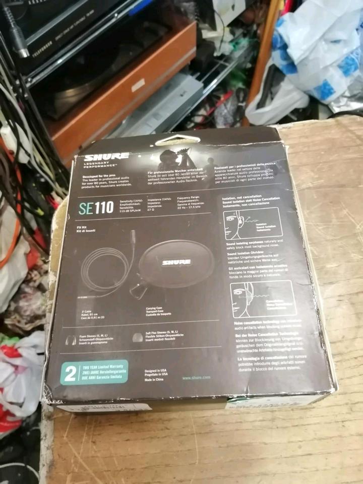 SHURE SE110, Kopfhörer, NEU und originalverpackt!!