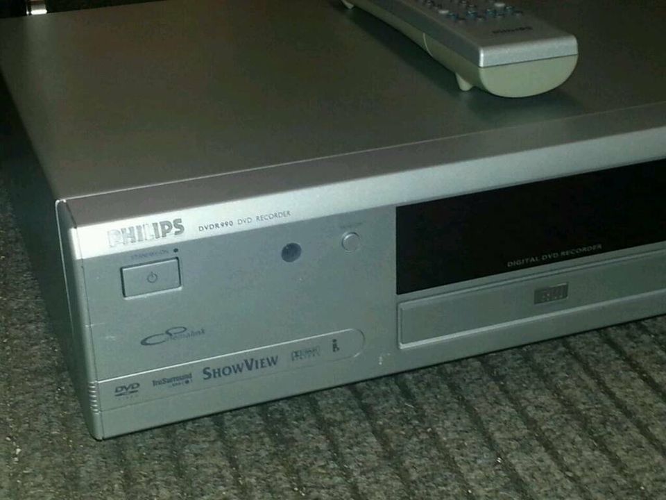 PHILIPS DVD-Recorder 990/021; DVD-Recorder, guter Zustand!