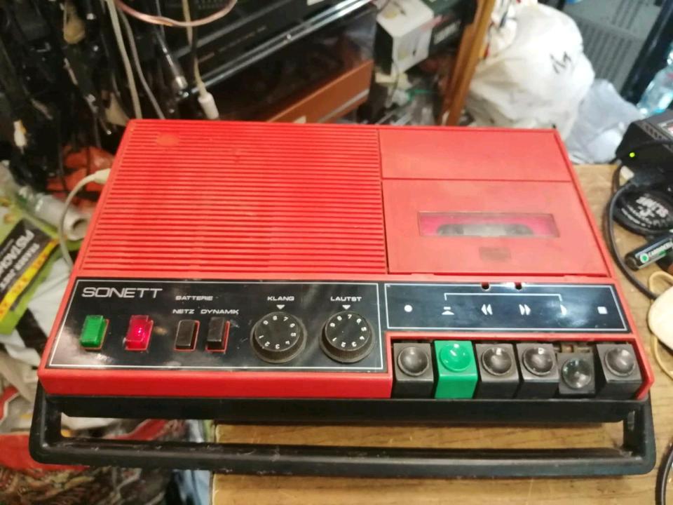 RFT "SONETT", Cassetten-Deck, guter Zustand!!